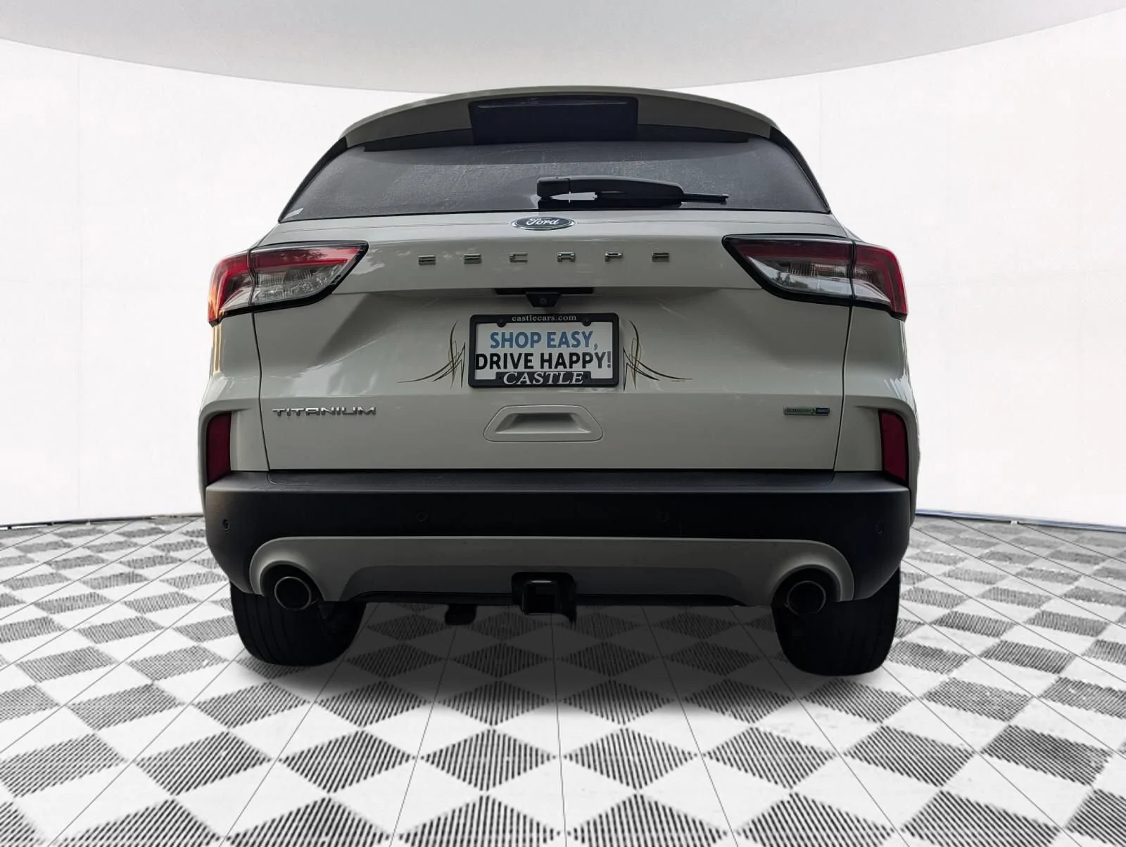 Used 2020 White Ford Titanium image 15