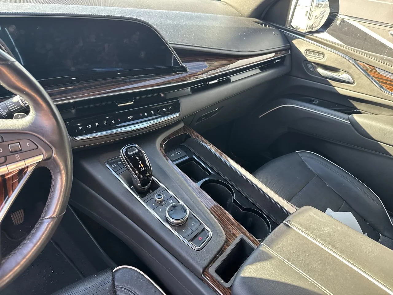Used 2023 Crystal White Tricoat Cadillac 4WD Premium Luxury image 8