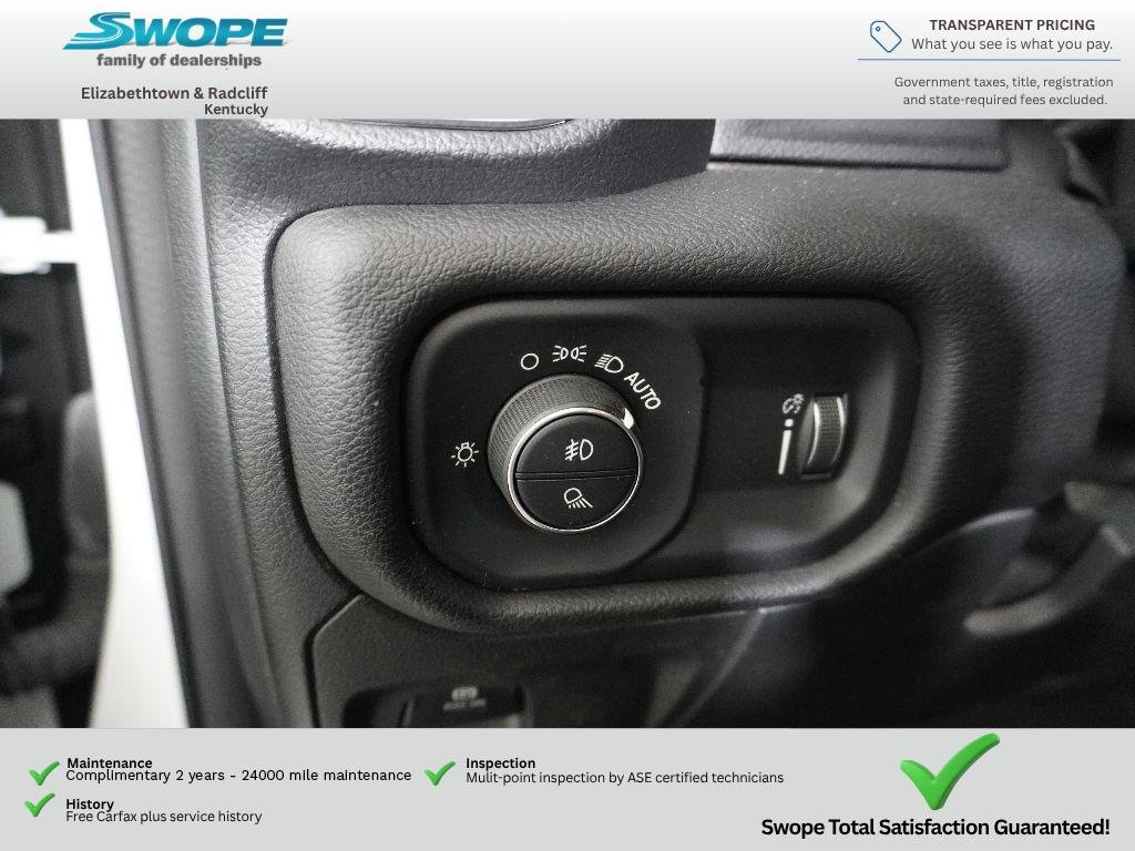 Used 2023 Bright White Clearcoat Ram Big Horn image 15