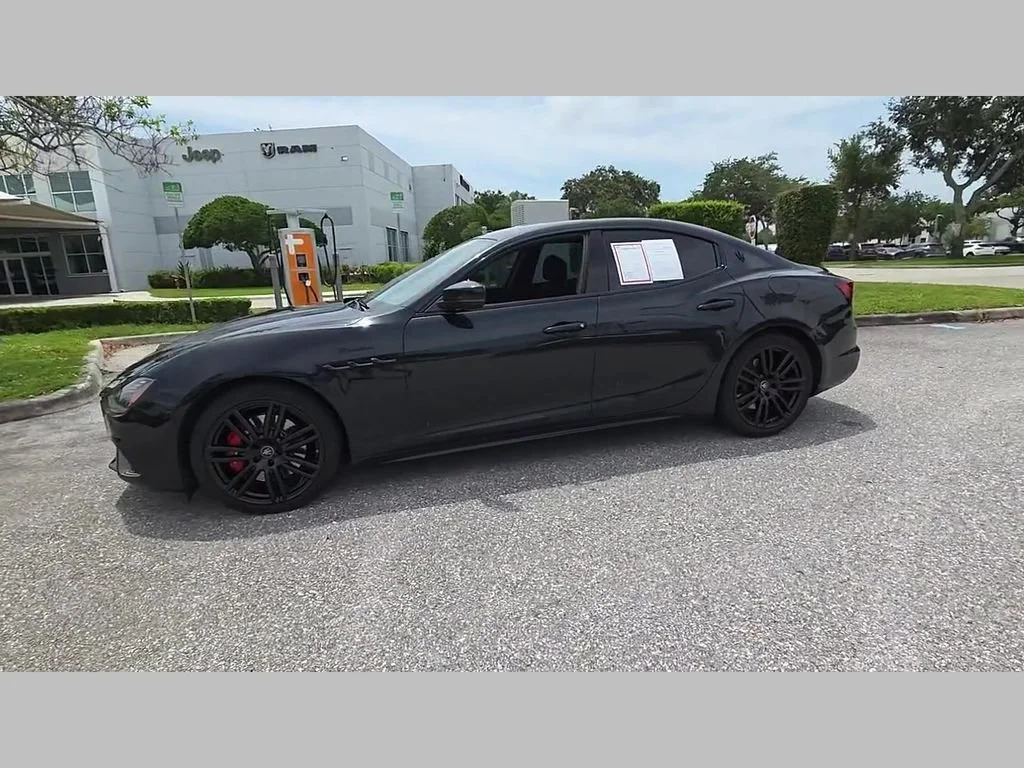 Used 2023 Nero Noctis Black Maserati Modena image 49