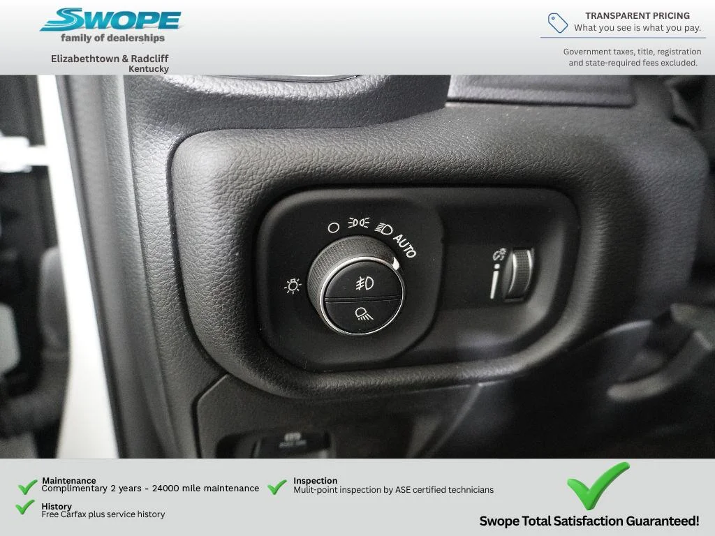 Used 2023 Bright White Clearcoat Ram Big Horn image 15