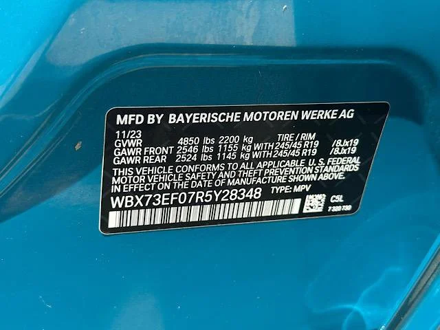 Certified Used 2024 Blue Bay Lagoon Metallic BMW xDrive28i image 30