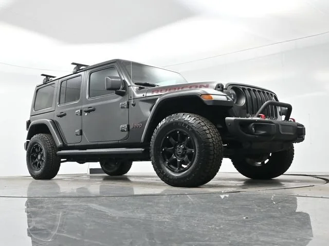 Used 2020 Granite Crystal Metallic Clearcoat Jeep Rubicon image 22