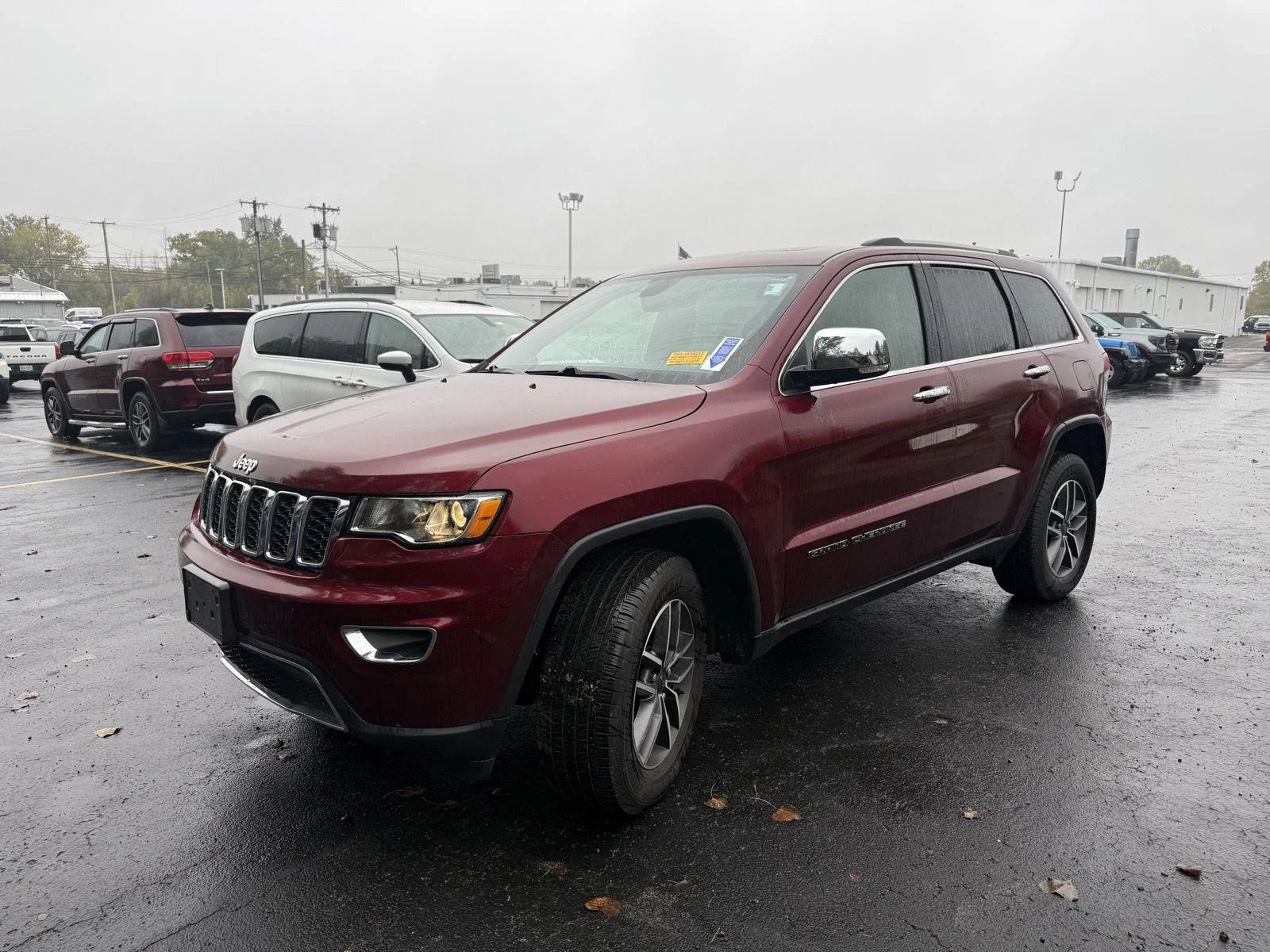 Used 2021 Velvet Red Pearlcoat Jeep Limited image 9