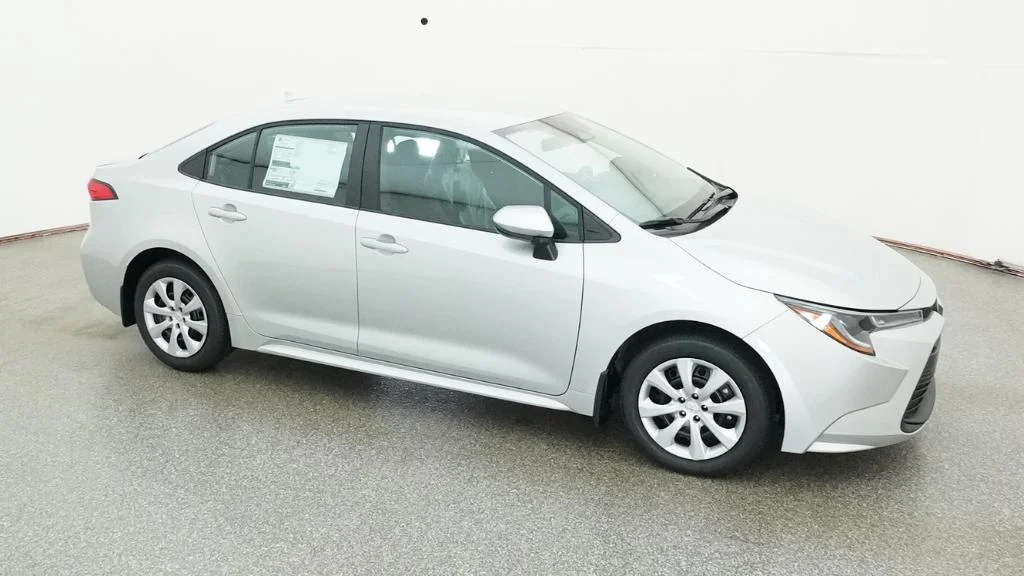 New 2026 Classic Silver Metallic Toyota LE image 9