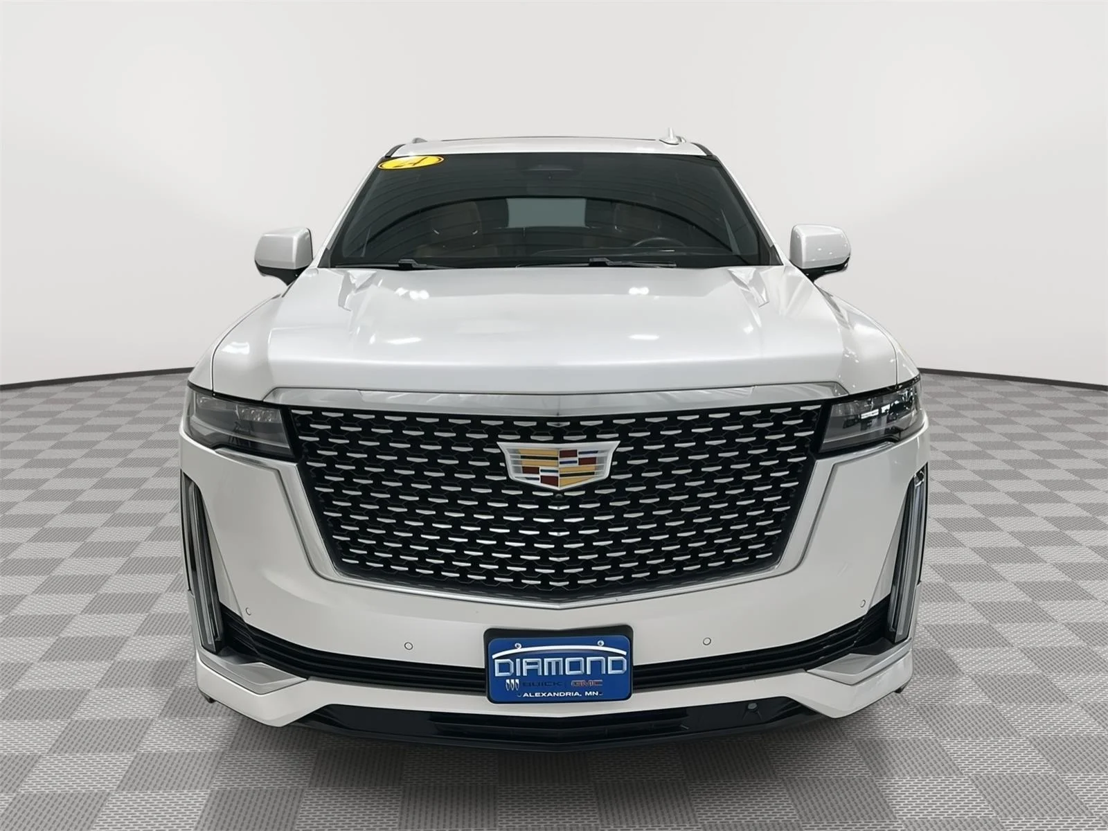 Used 2024 Crystal White Tricoat Cadillac Premium Luxury image 8