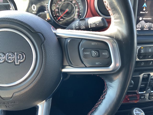 Used 2020 Ocean Blue Metallic Clearcoat Jeep Rubicon image 33
