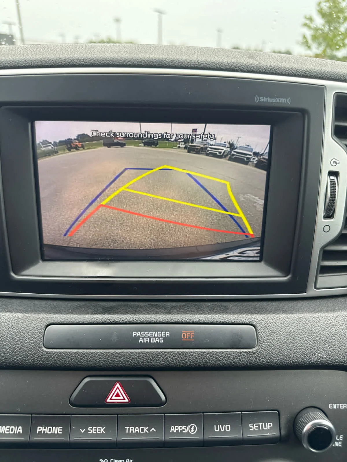 Used 2018 Black Cherry Kia LX image 10