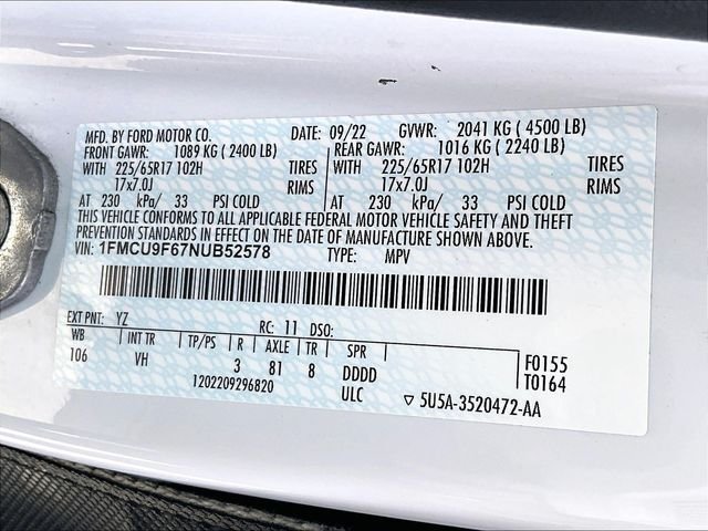 Used 2022 White Ford S image 33
