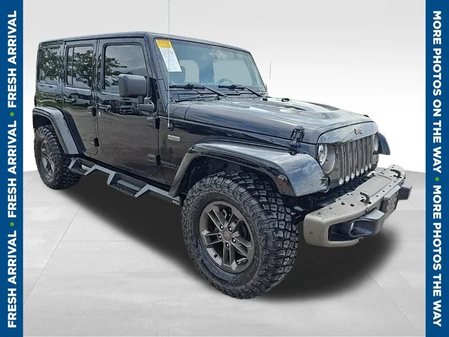 2016 Jeep Wrangler Unlimited Sahara