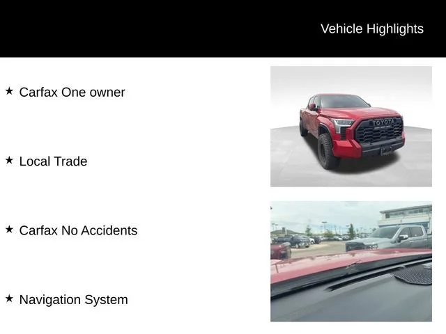 Used 2022 Red Toyota Platinum image 7