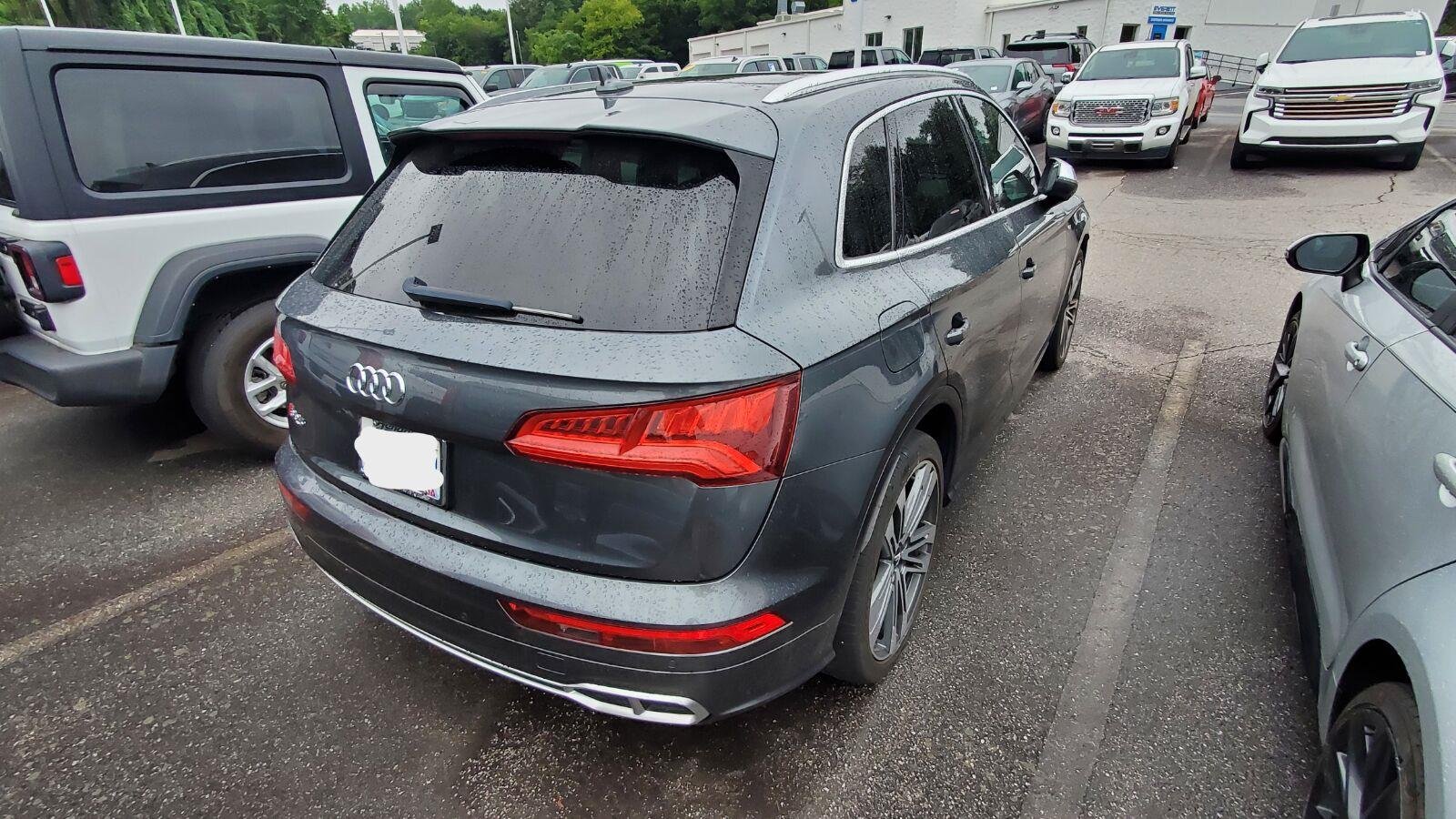 Used 2018 Daytona Gray Pearl Effect Audi Premium Plus image 9
