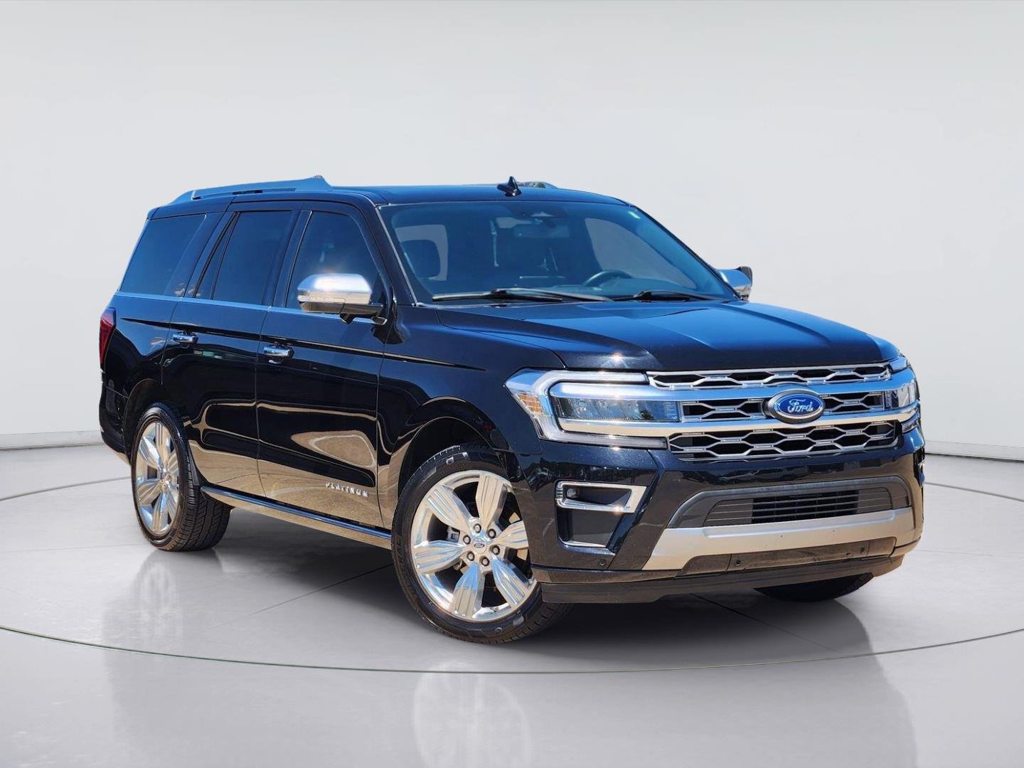 Used 2022 Agate Black Ford Platinum image 1