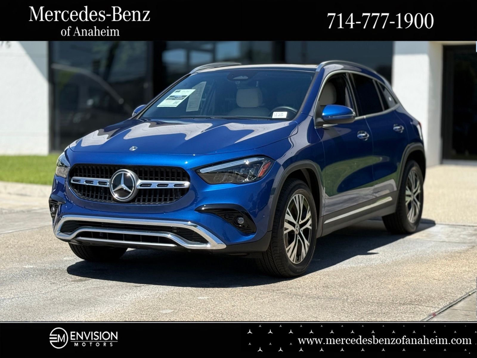 Starling Blue Metallic 2025 Mercedes-Benz GLA 250 FWD SUV / Crossover Front-Wheel Drive 8-Speed Automatic