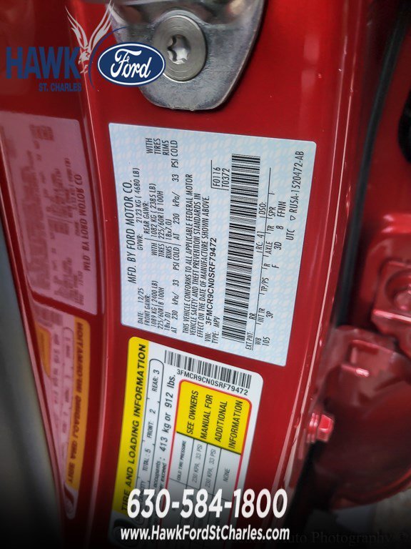 New 2025 Ruby Red Metallic Tinted Clearcoat Ford Outer Banks® image 19