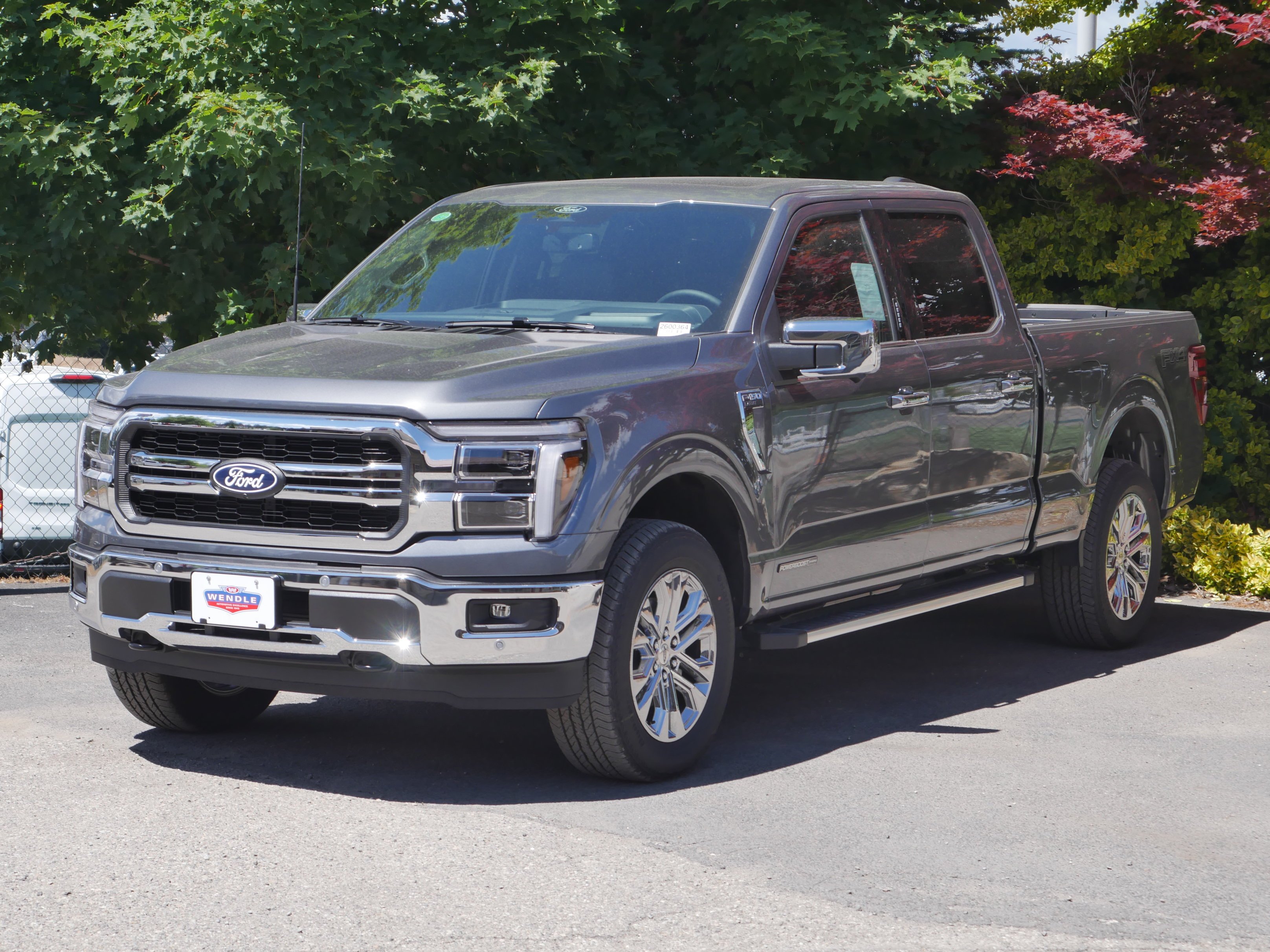 New 2026 Carbonized Gray Metallic Ford Lariat® image 2