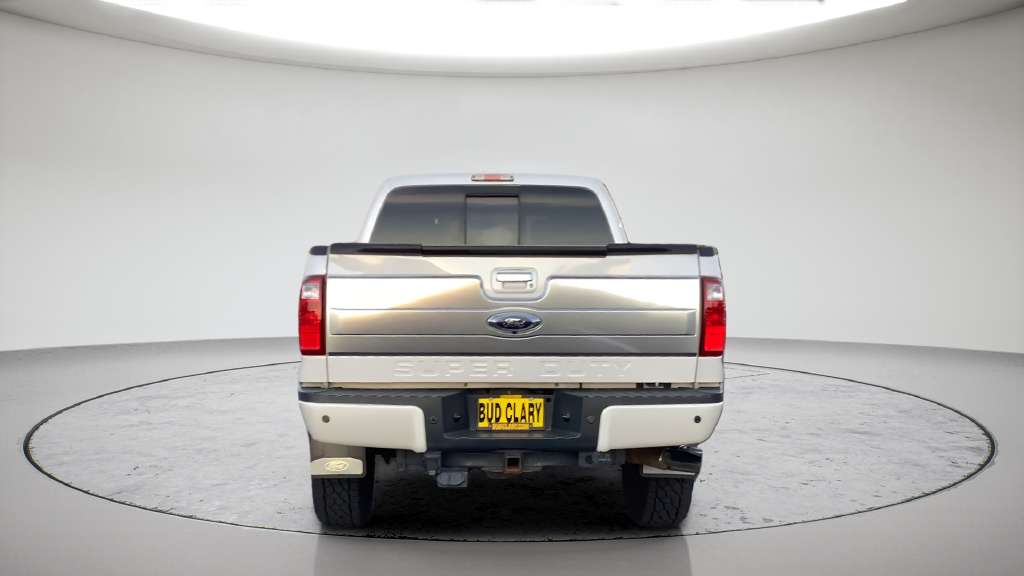 Used 2015 White Platinum Clearcoat Metallic Ford Platinum image 8