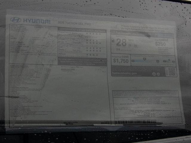 New 2026 Gray Hyundai SEL FWD image 28