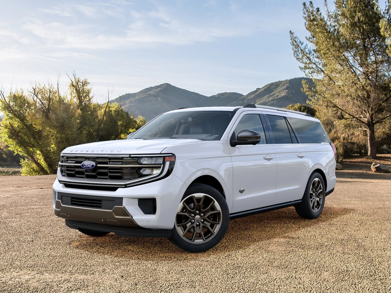 New 2027 Star White Metallic Tri-Coat Ford MAX King Ranch® image 26