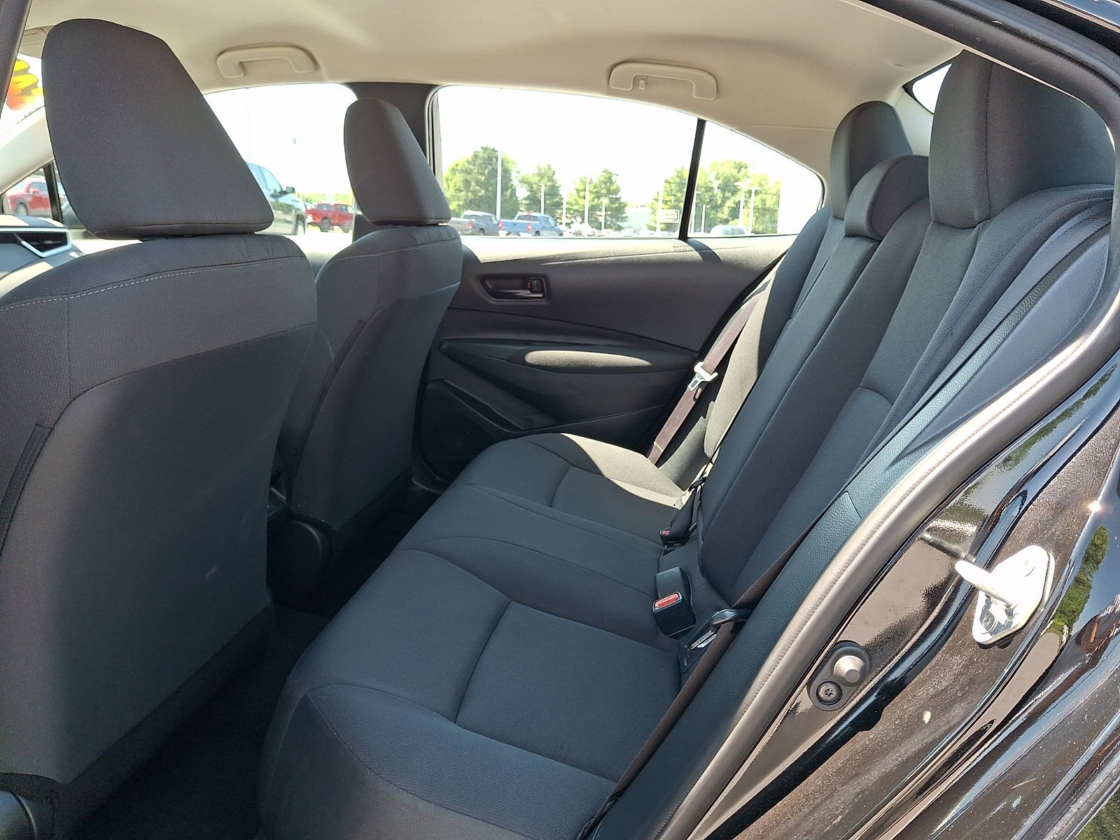 Used 2025 Midnight Black Metallic Toyota LE image 11