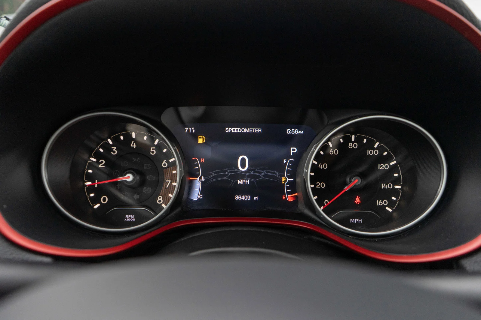 Used 2019 Diamond Black Crystal Pearlcoat Jeep Trailhawk image 11