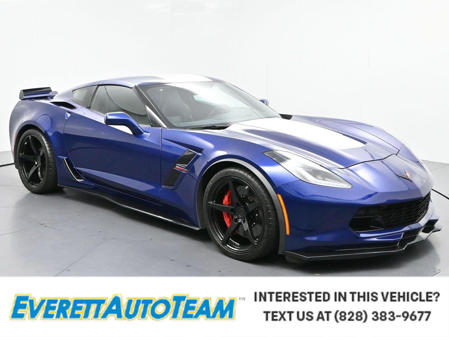 Used 2017 Admiral Blue Metallic Chevrolet Grand Sport 1LT image 1