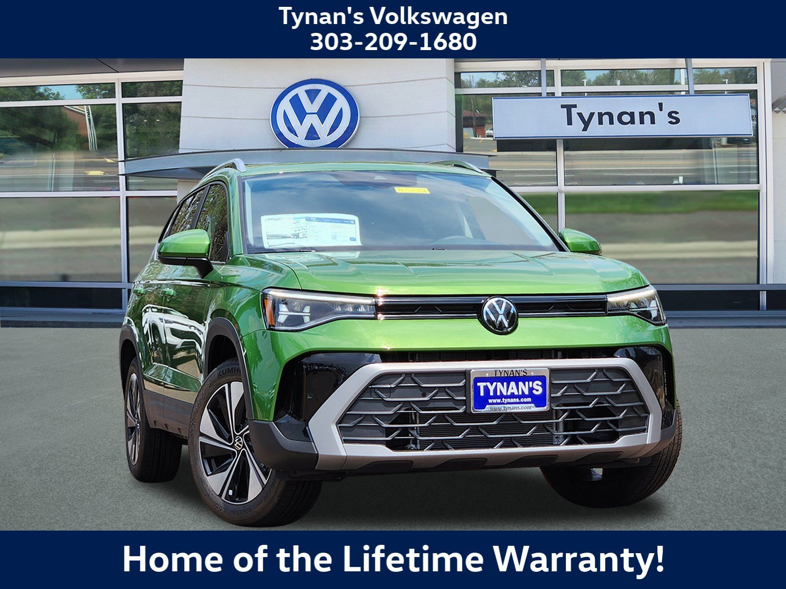New 2026 Green Volkswagen 1.5T SE image 1