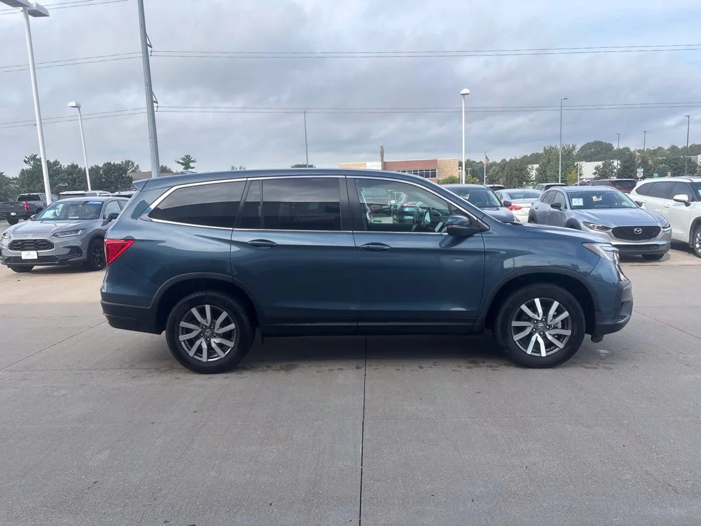 Used 2021 Blue Honda EX-L image 4