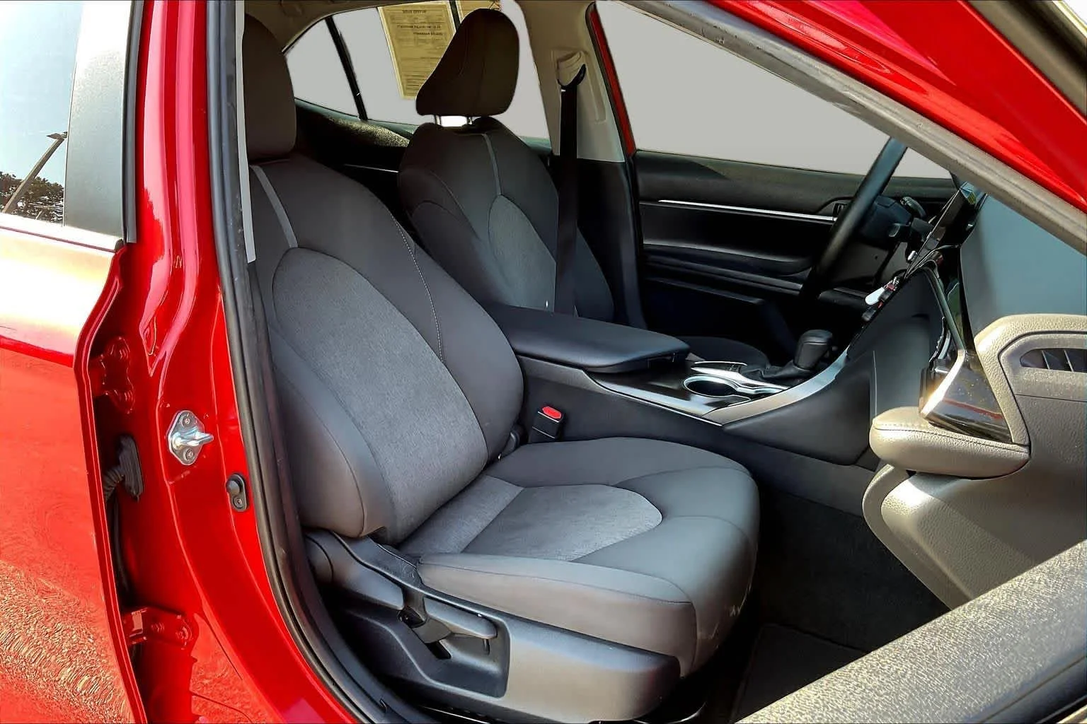 Certified Used 2023 Supersonic Red Toyota LE image 9