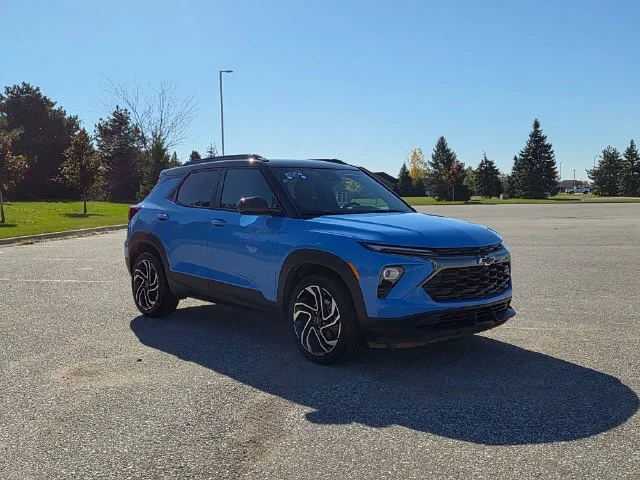 Certified Used 2024 Blue Chevrolet RS image 3