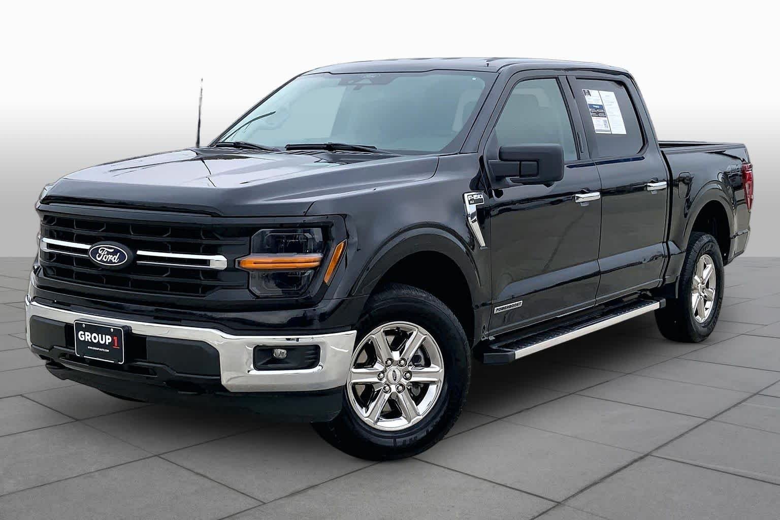 Used 2024 Agate Black Metallic Ford XLT image 2