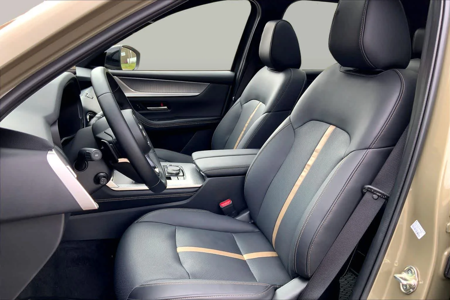 Certified Used 2025 Zircon Sand Metallic Mazda 3.3 Turbo S Premium Package image 9