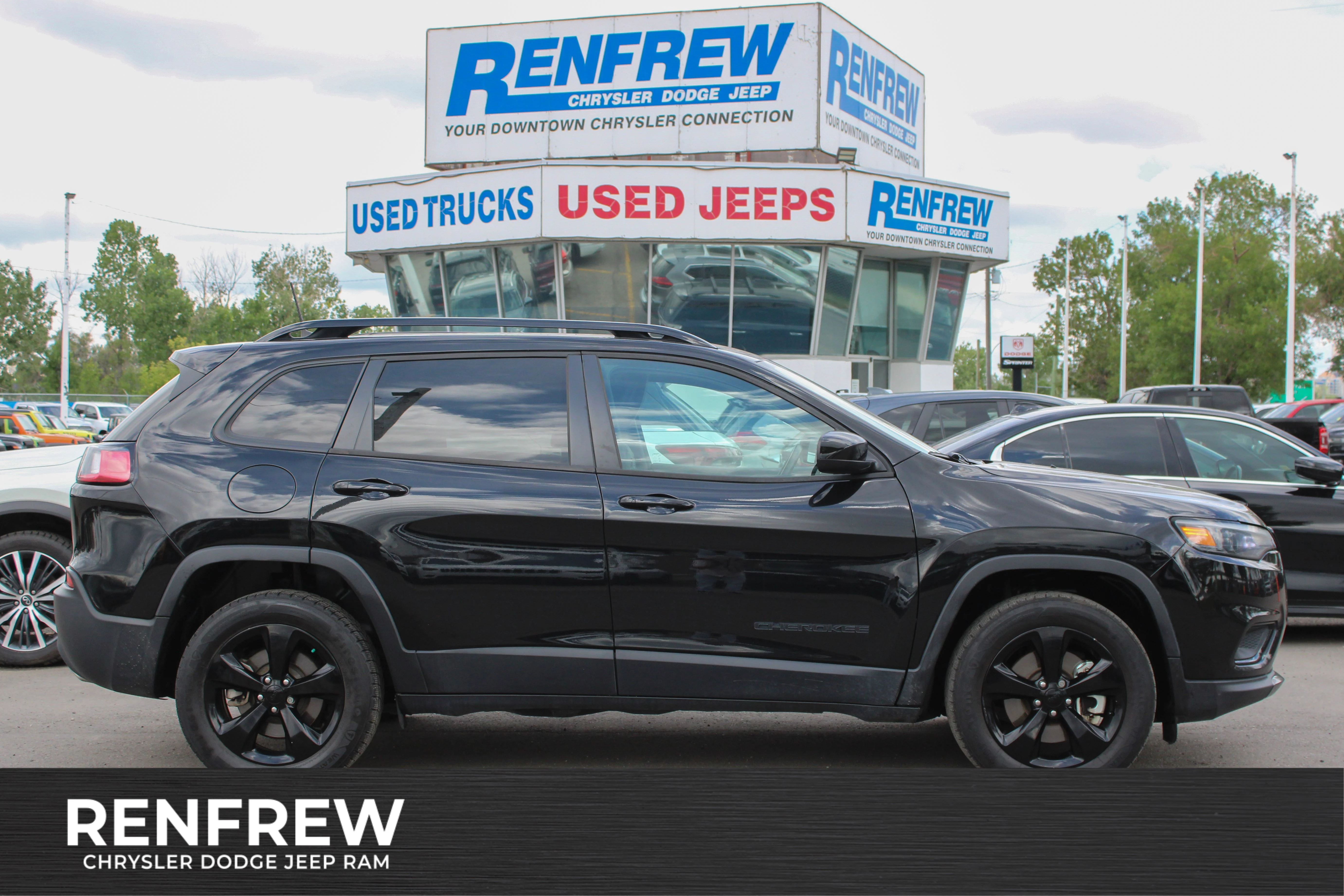 Used 2021 Black Jeep Altitude* 4x4 | Nappa Leather | Heated Seats | Heated Steering Wheel | image 1