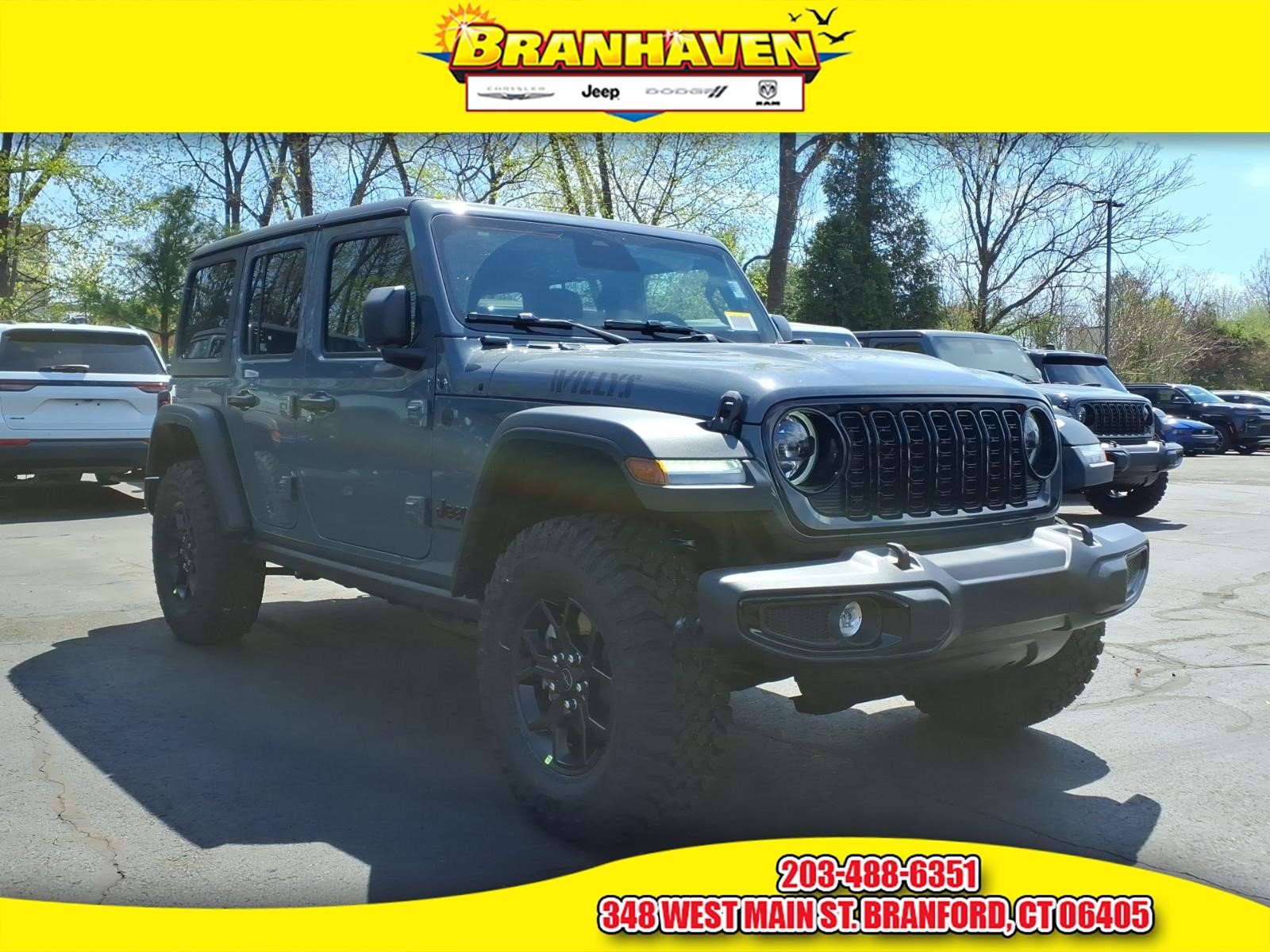 New 2026 Anvil Clearcoat Jeep Willys image 1