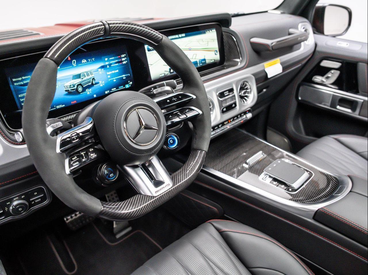 Used 2025 SATIN DARK RED PPF Mercedes-Benz AMG® G63 image 28