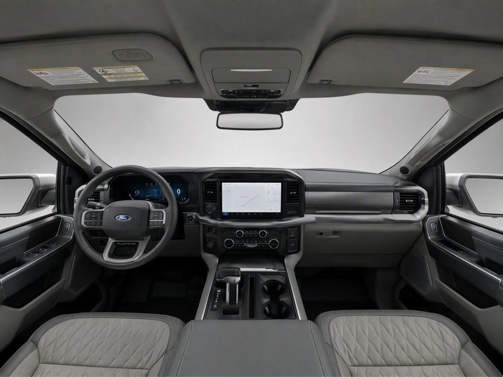 New 2026 Star White Metallic Tri-Coat Ford Platinum® image 12