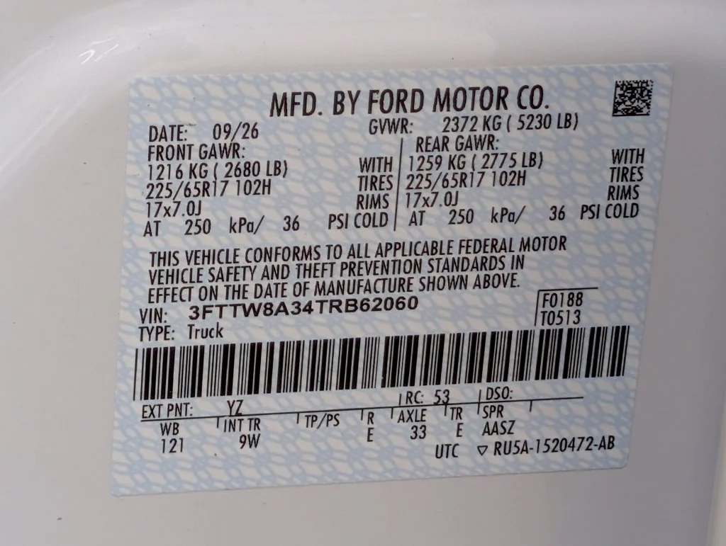 New 2026 Oxford White Ford XL image 21