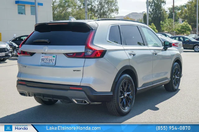 Used 2025 Solar Silver Metallic Honda Sport-L image 9