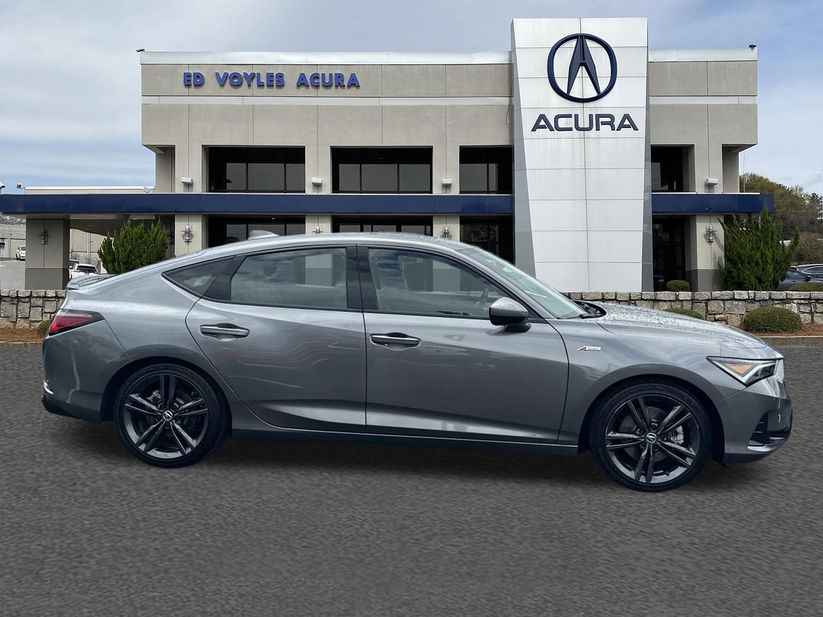 Certified Used 2025 Liquid Carbon Metallic Acura w/A-Spec Package image 4