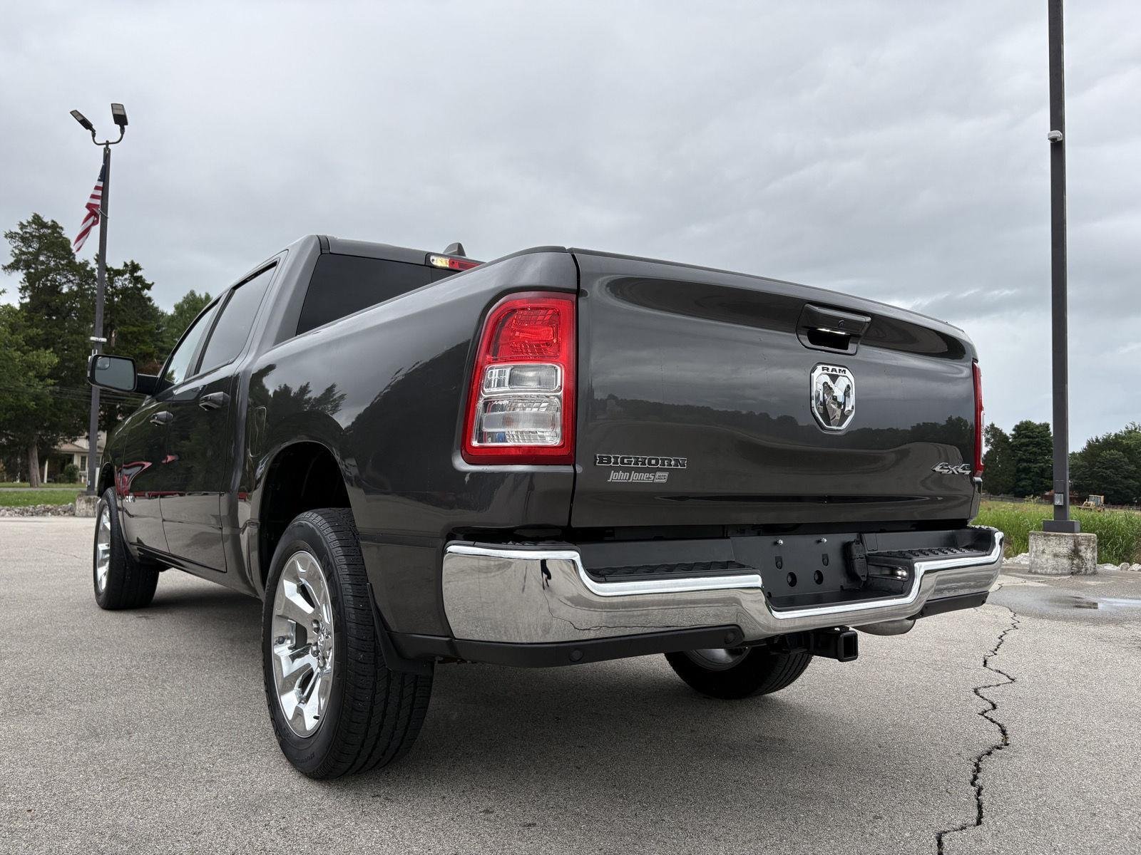 Used 2022 Granite Crystal Metallic Clearcoat Ram Big Horn image 19