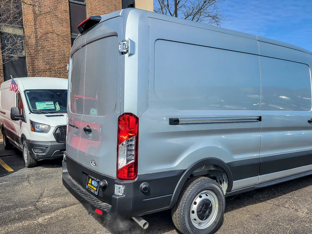 New 2026 Ingot Silver Metallic Ford Cargo Van image 9