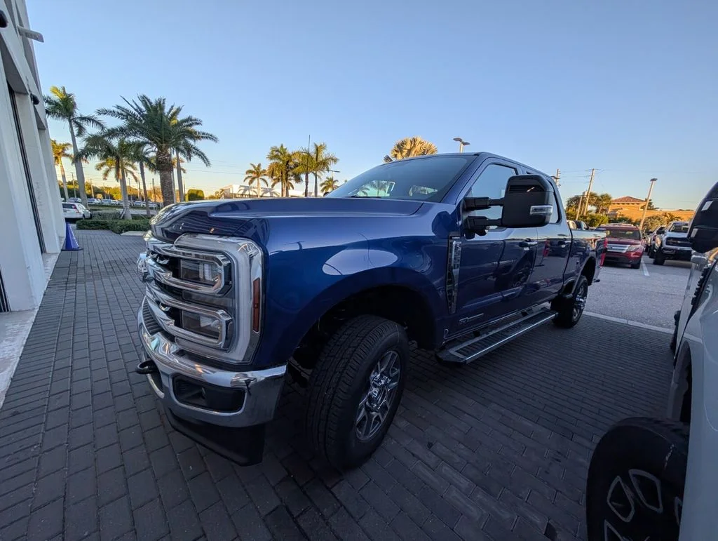 New 2026 Argon Blue Metallic Ford F-350® Lariat® image 2