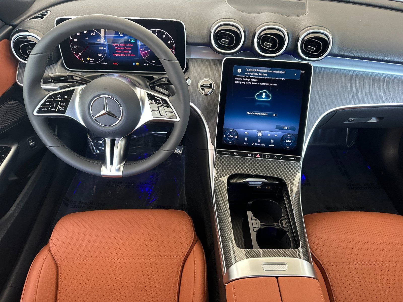 New 2026 Polar White Mercedes-Benz C 300 image 3