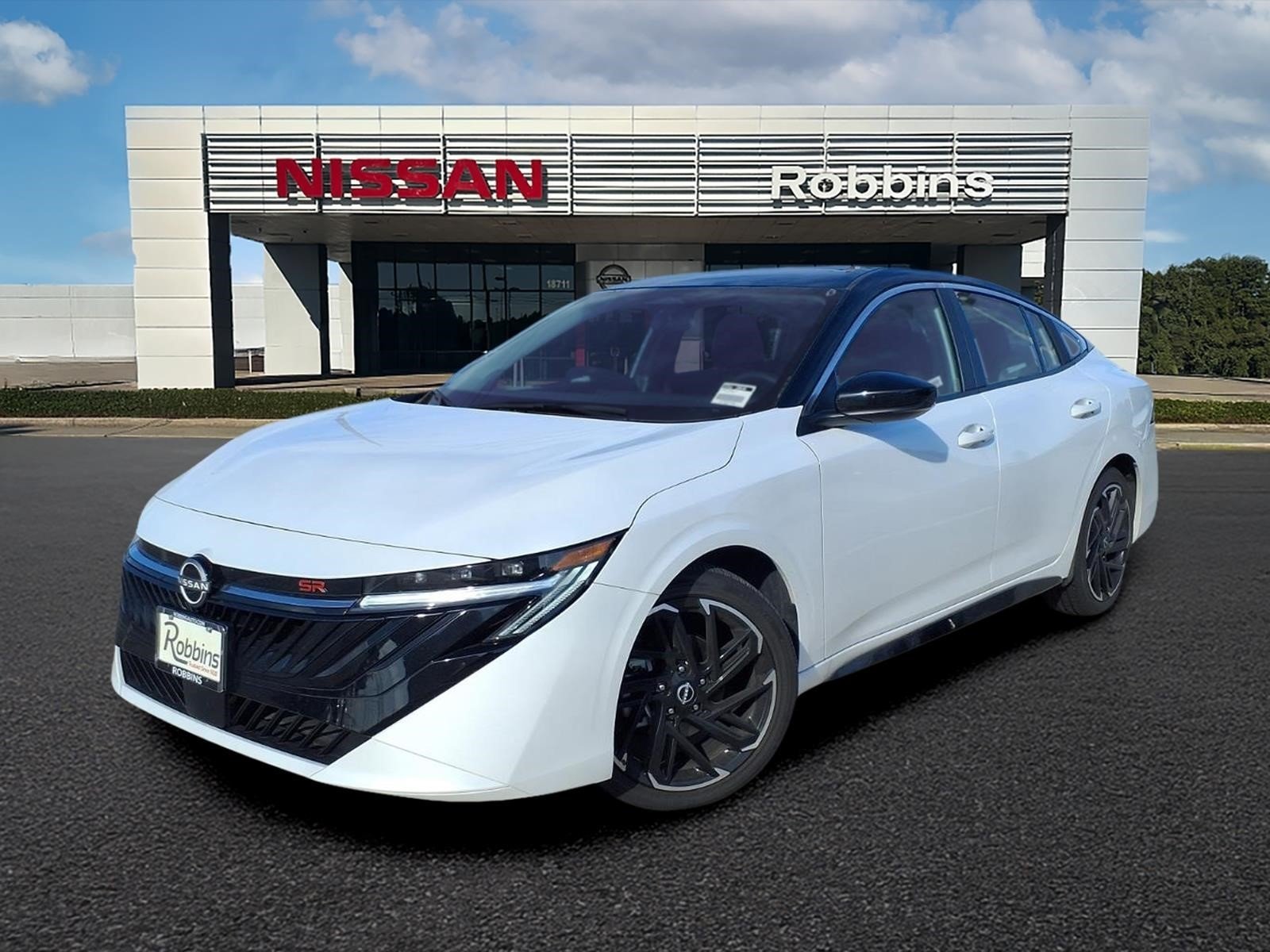 2026 Nissan Sentra SR White at Robbins Nissan