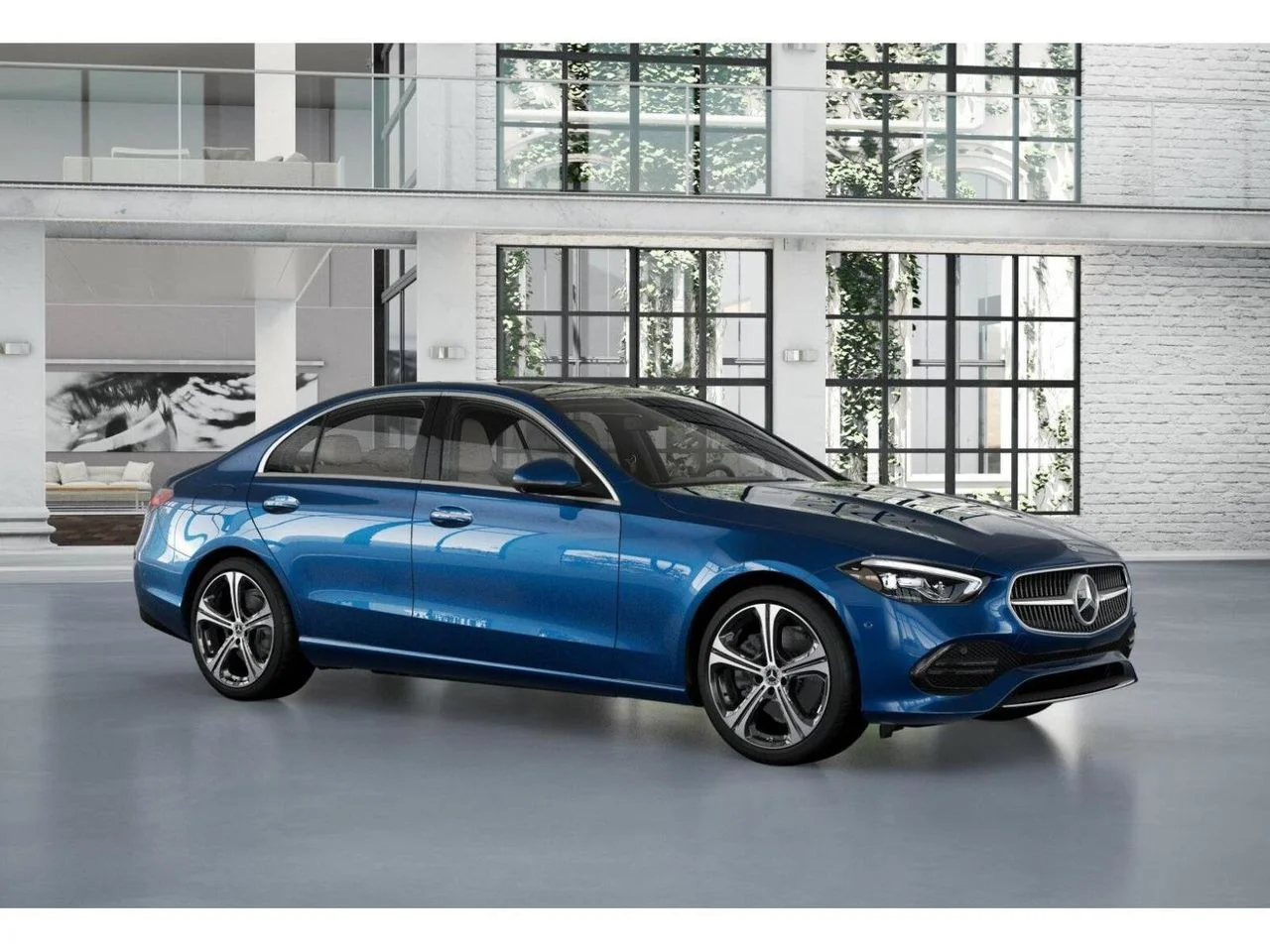 New 2026 Starling Blue Metallic Mercedes-Benz C 300 image 12