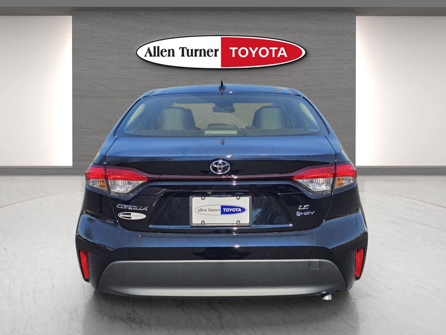New 2026 Midnight Black Metallic Toyota Hybrid LE image 7