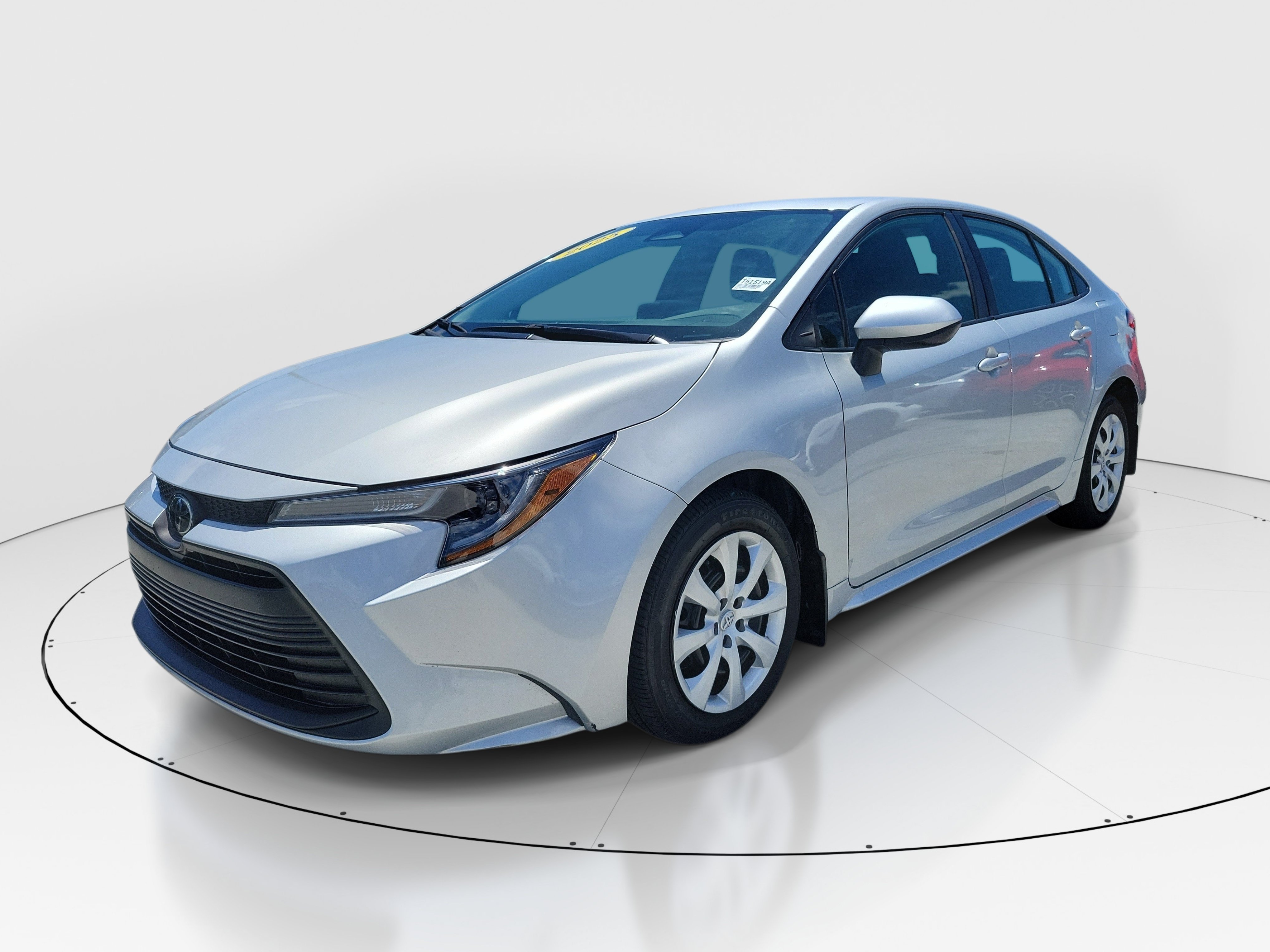 Used 2025 Classic Silver Metallic Toyota LE image 3