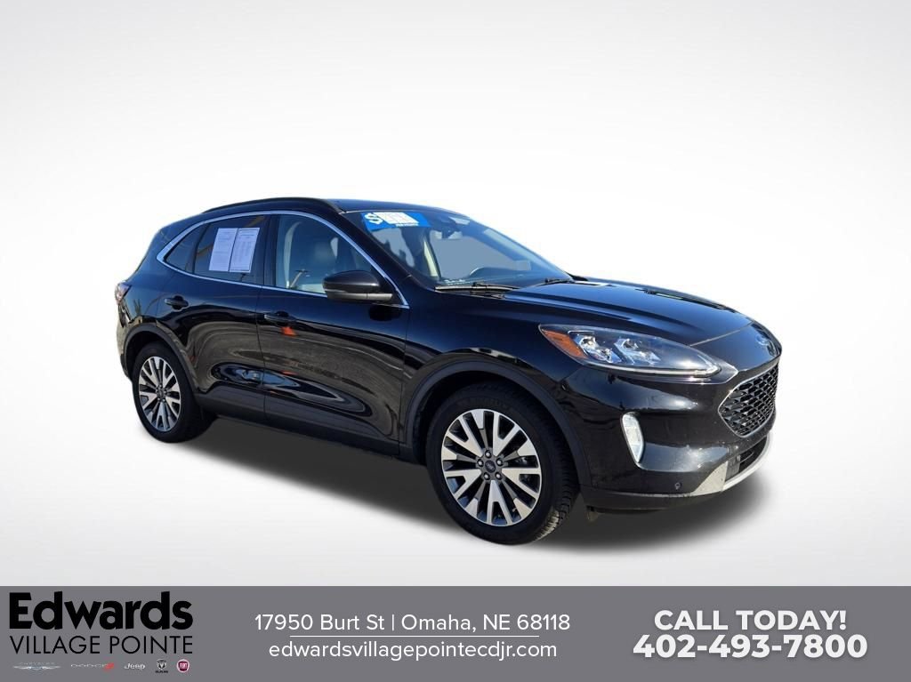 Used 2020 Black Ford Titanium image 1