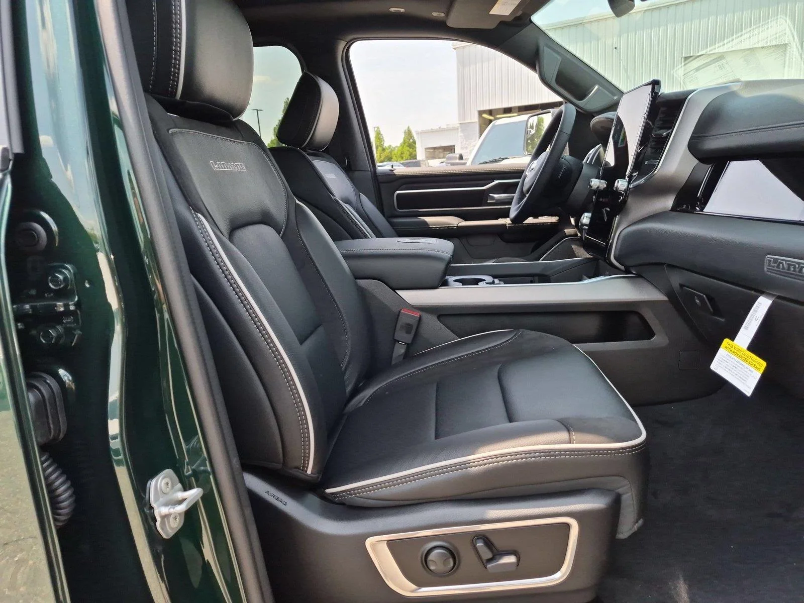 New 2026 Serrano-Green Metallic Exterior Paint RAM Laramie image 36