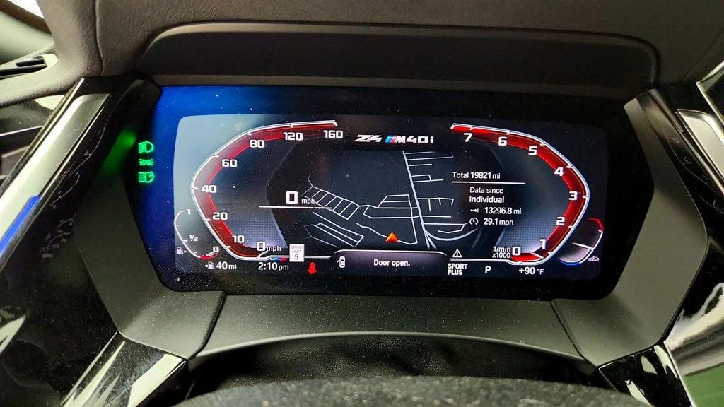 Used 2023 Frozen Grey II Metallic BMW M40i Roadster w/ Premium Pkg, Shadowline & Adaptive M Suspension image 15